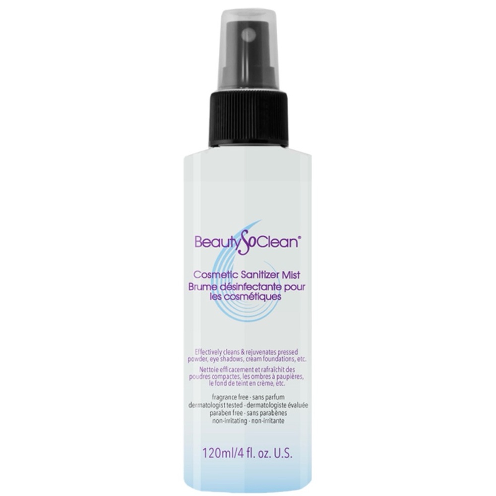 NWT Beauty So Clean Cosmetic Sanitizer Mist 120ML 4 fl oz